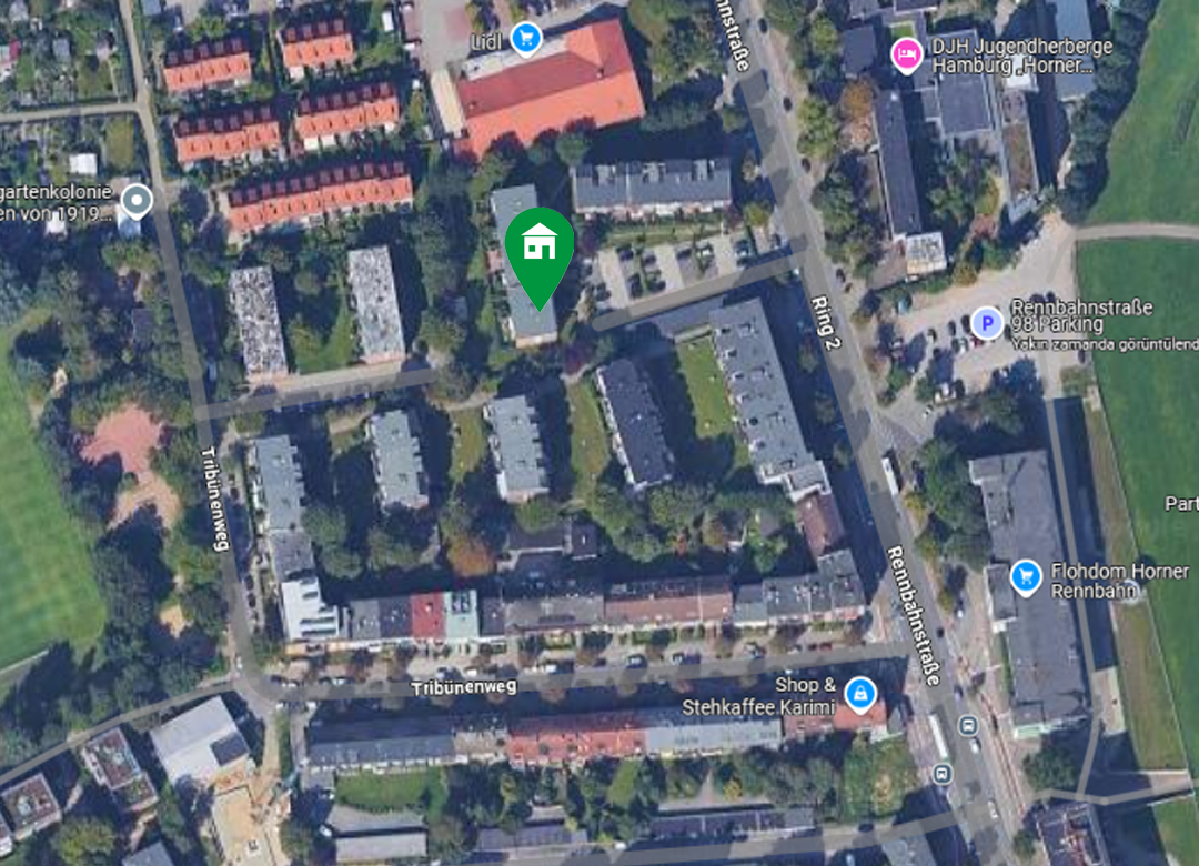 DERBY PARK ANLAGE – HAMBURG HORN – 1